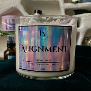 Alignment Crystal Candle